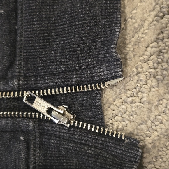 Spiritual Gangster Charcoal Speckled Zip Hoodie - Picture 5 of 5